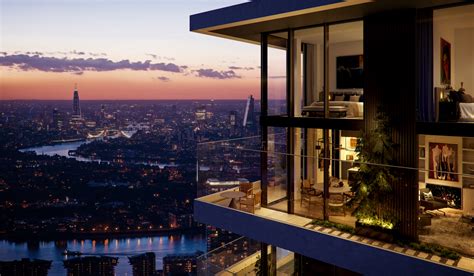 luxury penthouses for sale london